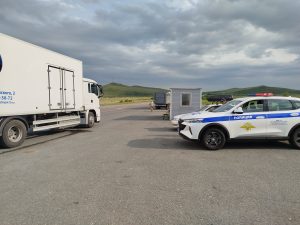 Более 33 тысяч автотранспортных средств пересекли госграницу России на территории Тувы с начала 2025 года