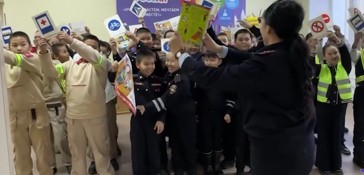 В школе села Кызыл-Мажалык прошла акция «Засветись!»