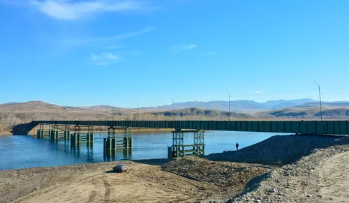 К селу Баян-Кол планируют построить мост через Енисей