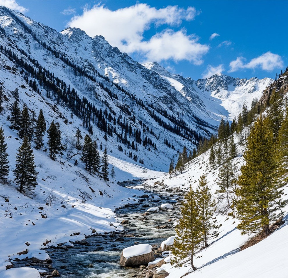 В горах Тувы сохраняется высокая лавинная опасность: спасатели призывают к осторожности
