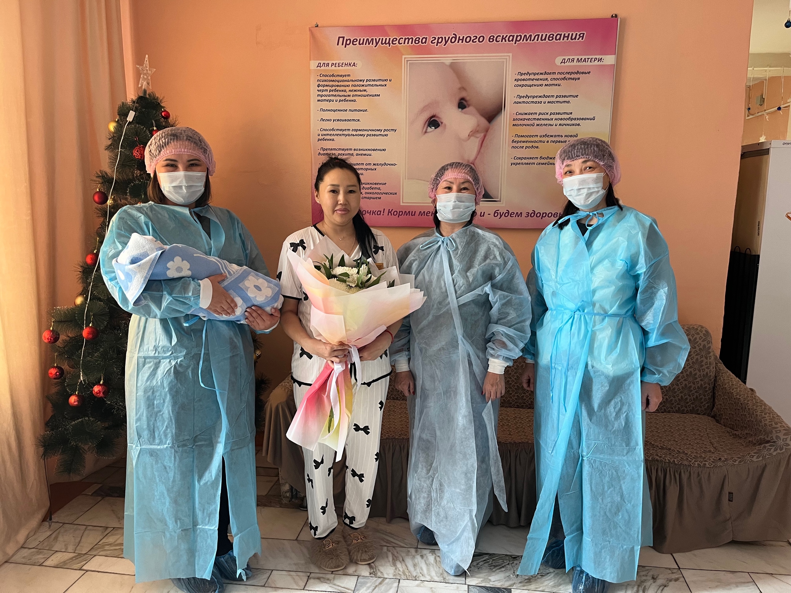 Первый ребенок в Ак-Довураке- мальчик