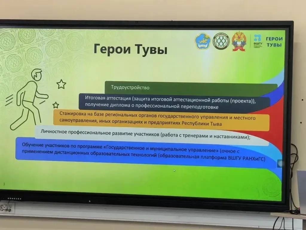 Сегодня дали старт третьему модулю программы «Герои Тувы»