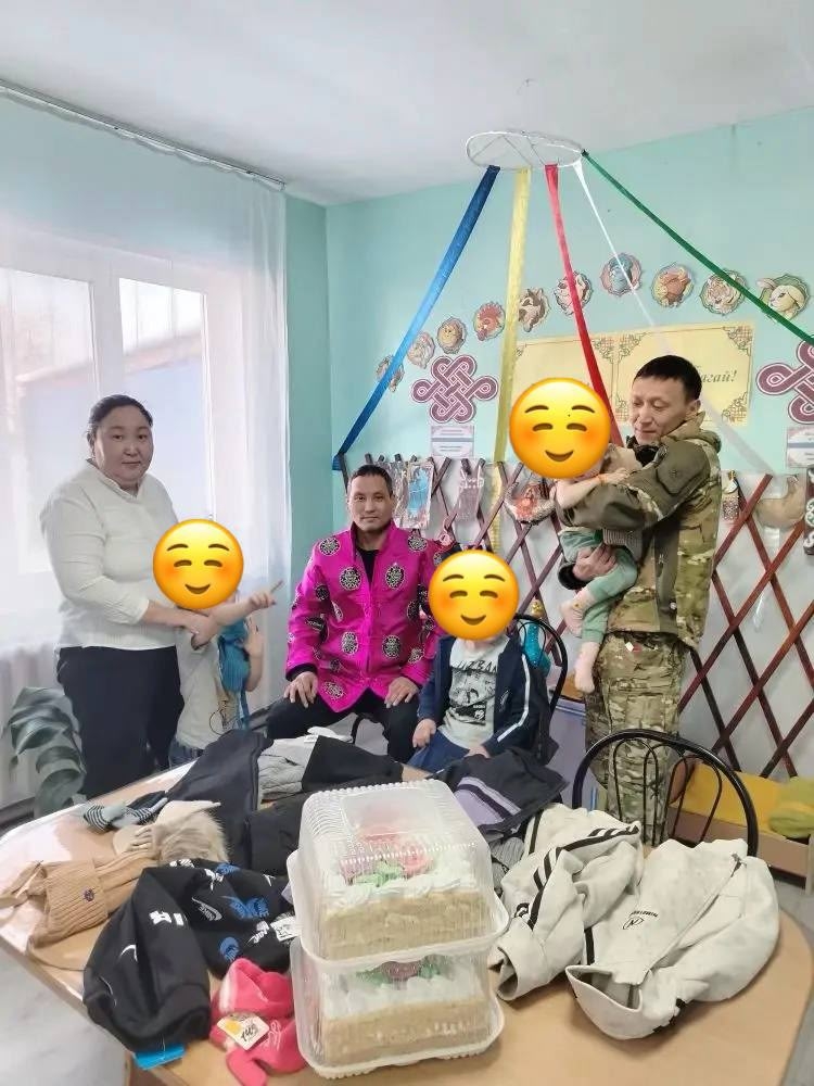 В Улуг-Хемском районе общественники посетили детский приют перед Шагаа