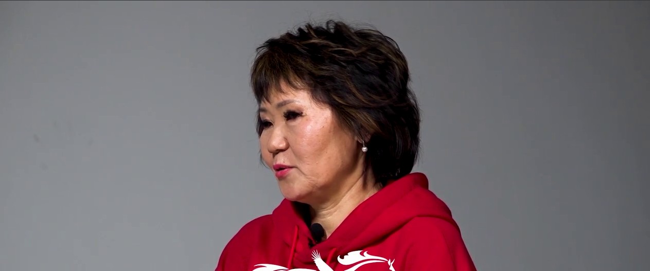 Фронтовой волонтер Тувы Аясмаа Далаа