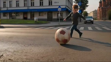 Видеовизуальный контент по безопасности дорожного движения в социальных сетях и интернет-изданиях "Пешеходный переход (нейросеть)"