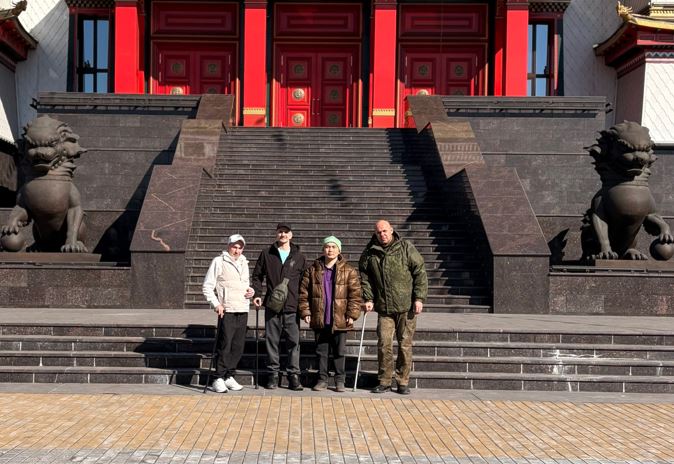 Председатель «Добрых сердец Тувы» встретил раненых участников СВО из Перми и Чебоксар