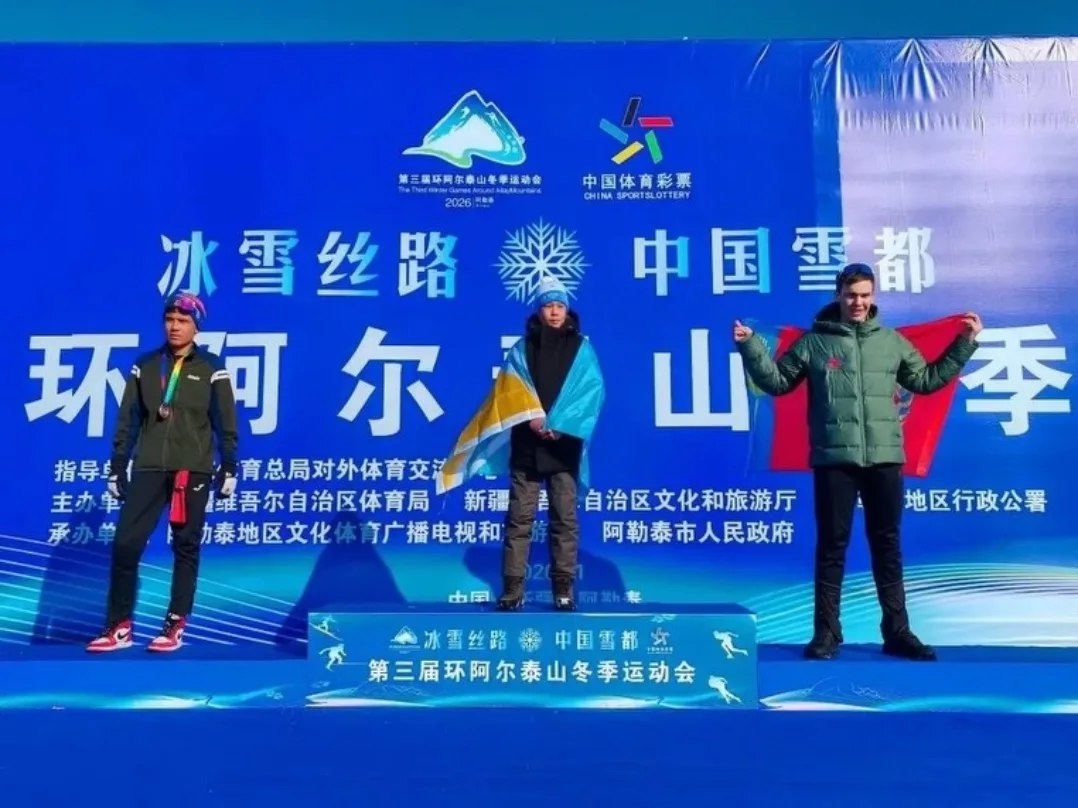 Сборная Тувы заняла третье место на Зимних играх Большого Алтая в Китае