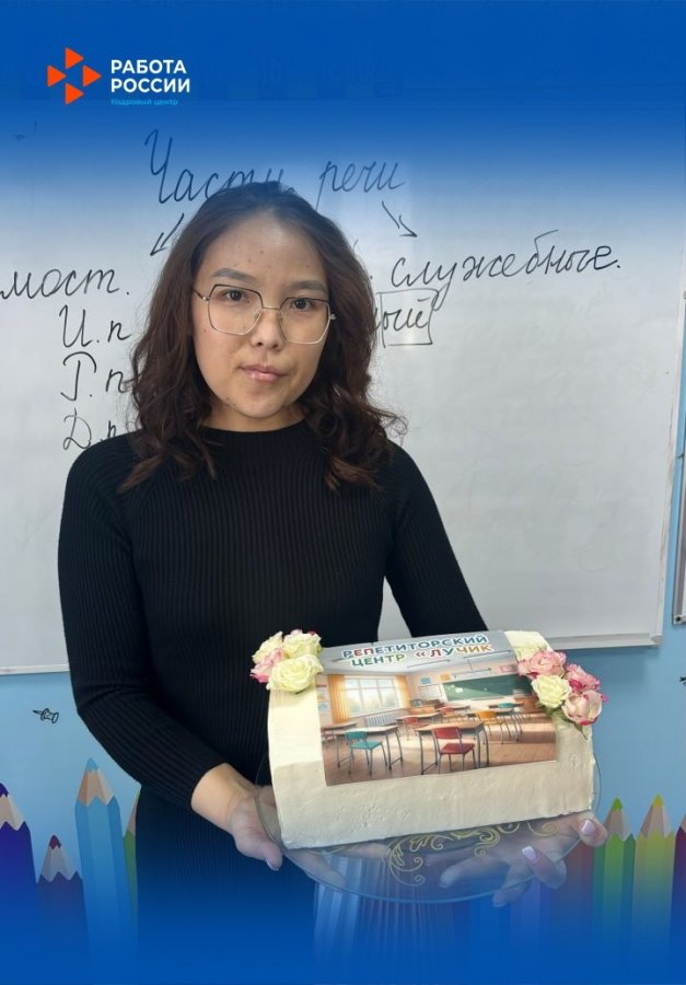 Жительница села Кызыл-Мажалык открыла репетиторский кабинет на средства соцконтракта