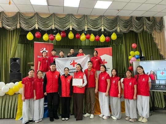 В Туве появился первый кадетский отряд волонтёров-медиков