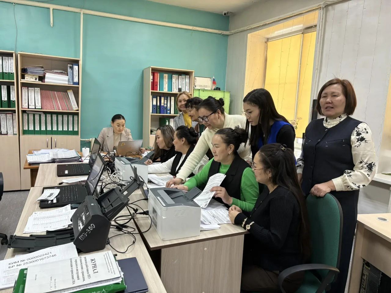 В Монгун-Тайгинском районе провели техническую репетицию ЕГЭ