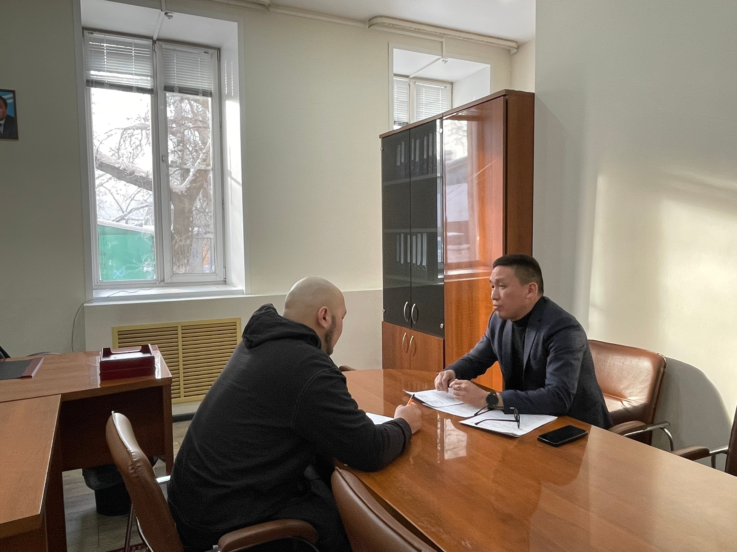 Состоялся очередной прием граждан в рамках работы Комиссии по поддержке участников СВО и их семей Хурала представителей города Кызыла