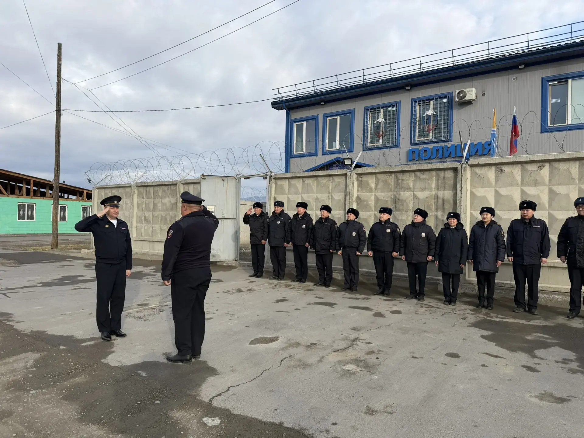 Заместитель министра внутренних дел по Туве проинспектировал пункт полиции в Суг-Аксы