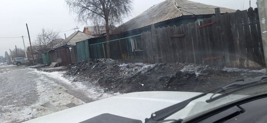 Мэрия Кызыла предупредила горожан о штрафах за выброс снега вне частной территории
