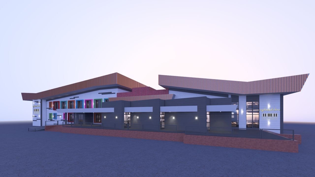 В Шагонаре полным ходом идет возведение новой музыкальной школы