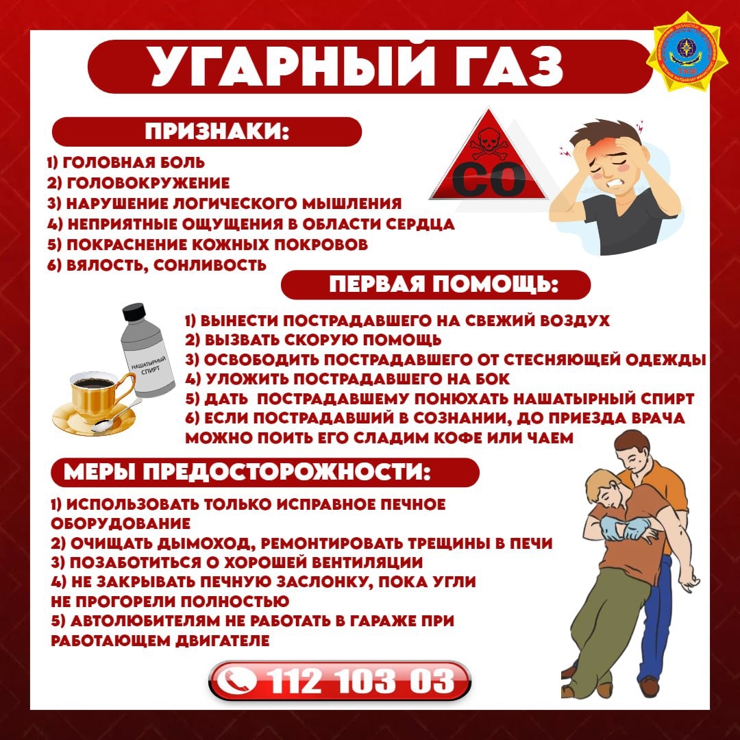 Информация о последствиях отравления угарным газом. Информация о последствиях отравления угарным газом.
