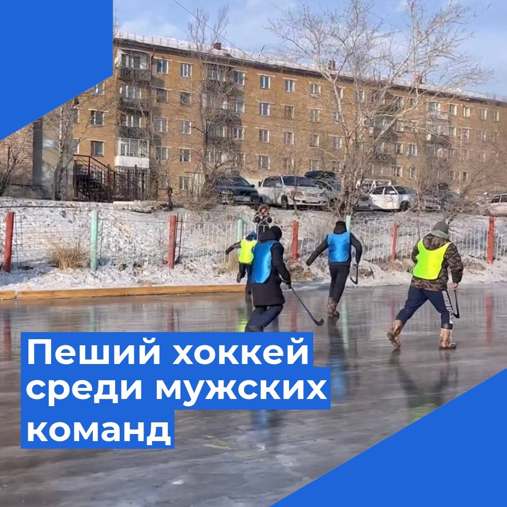 Пеший хоккей среди мужских команд