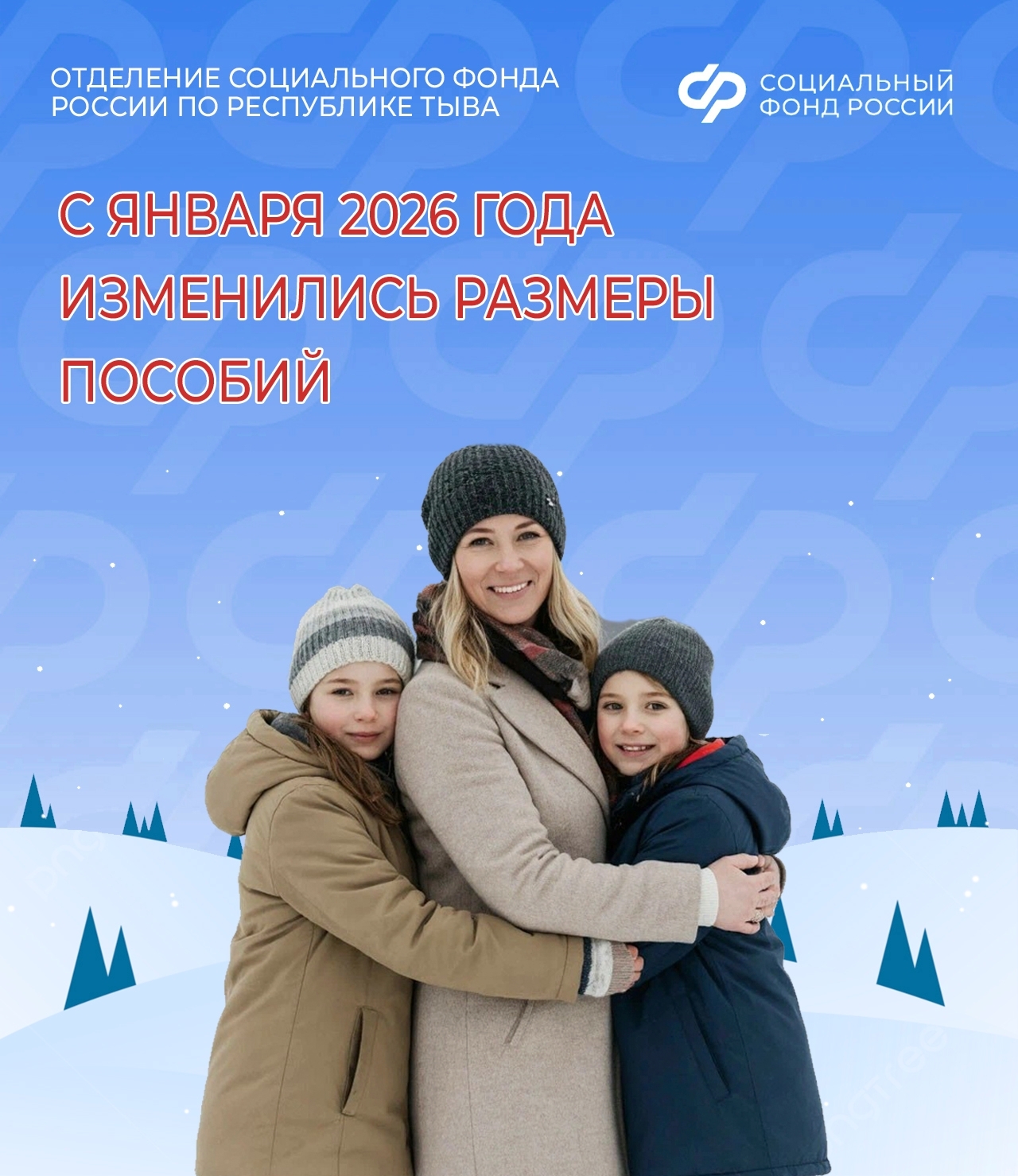 В 2025 году Отделение Социального фонда России по Республике Тыва назначило единое пособие родителям более 72 тысяч детей