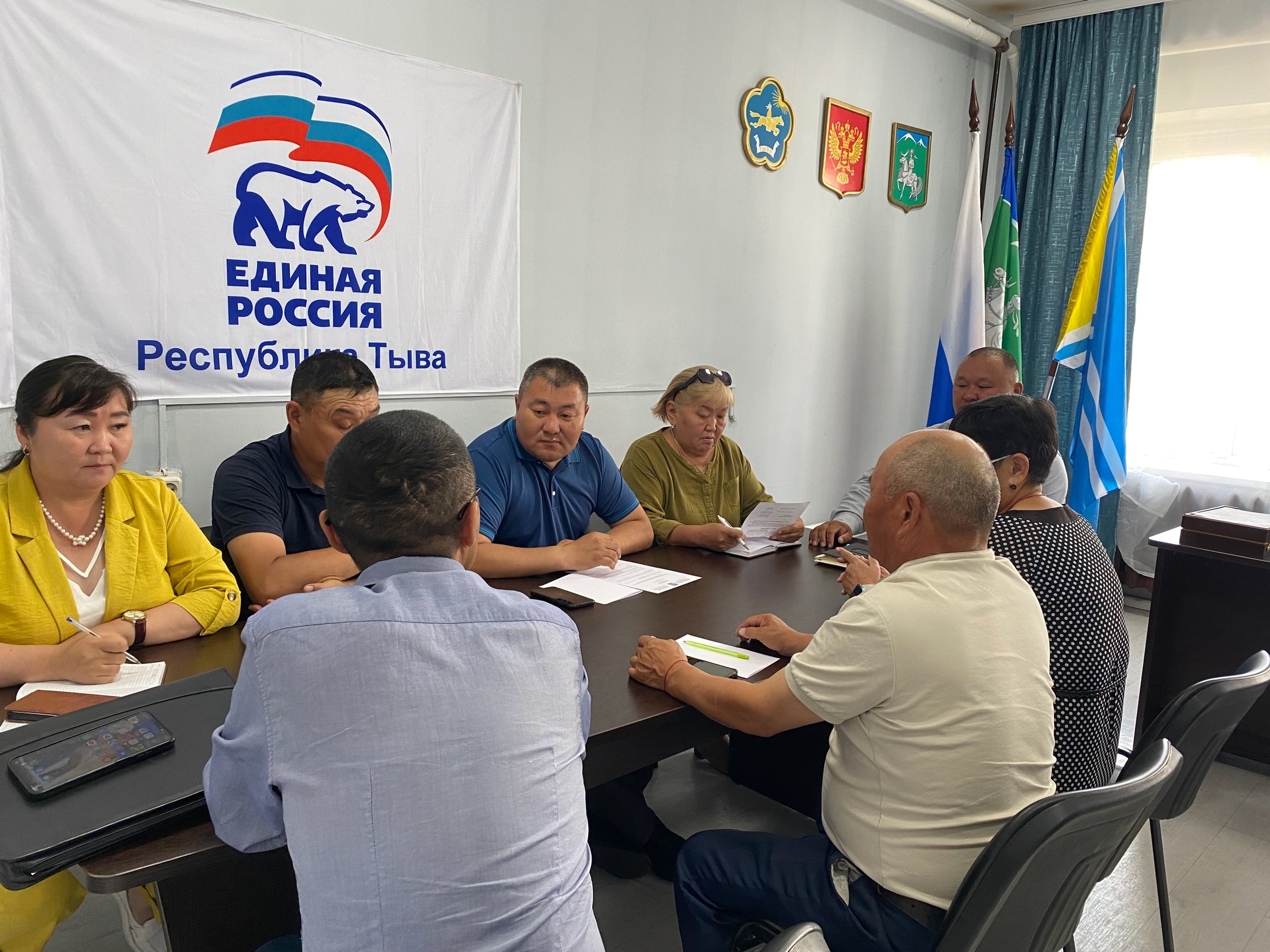 Очередное заседание Совета Хурала представителей кожууна Очередное заседание Совета Хурала представителей кожууна