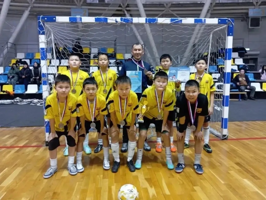 Команда мальчиков лицея «Олчей» заняла третье место