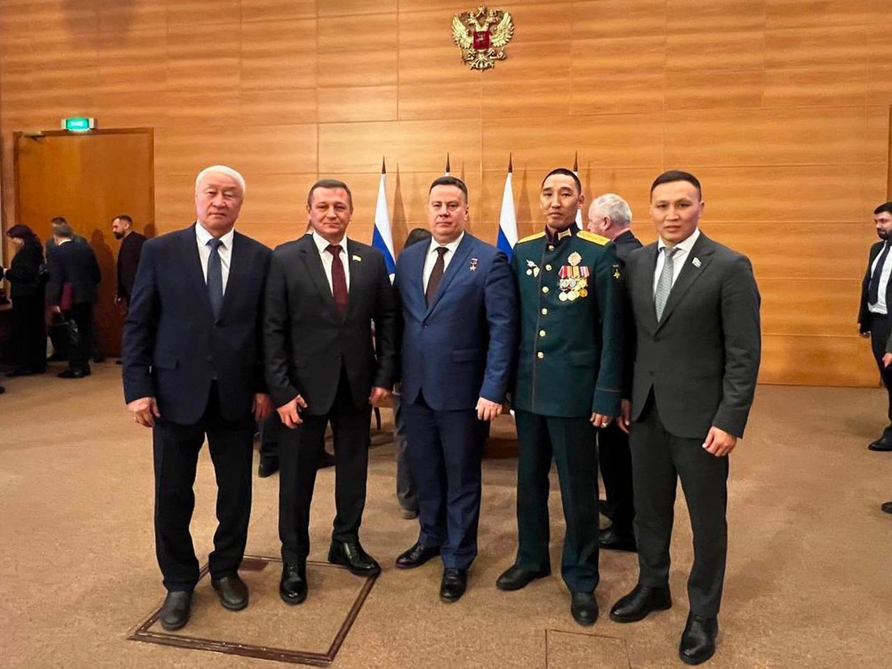 Верховный Хурал Тувы подписал Соглашение о сотрудничестве с Народным Советом ДНР и Народным Хуралом (парламентом) Республики Калмыкия<p>Председатель Верховного Хурала Кан-оол Даваа, депутаты парламента Тувы Монге Тагба и Начын Чамбалдоо приняли участие в 