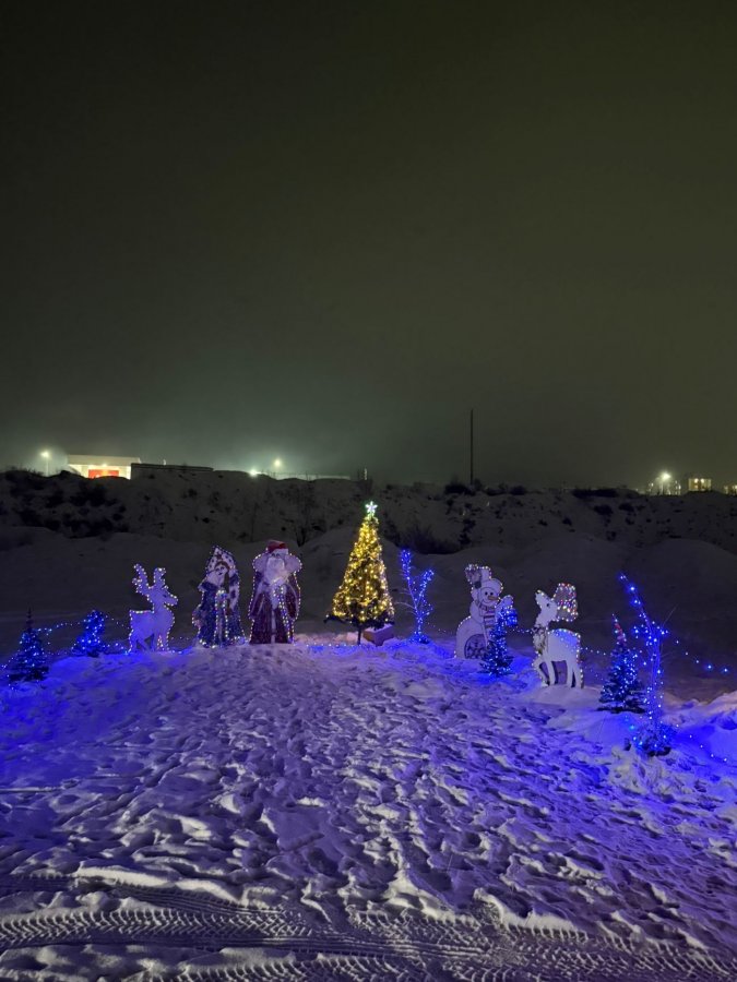 В Кызыле подвели итоги конкурса на лучшее новогоднее оформление
