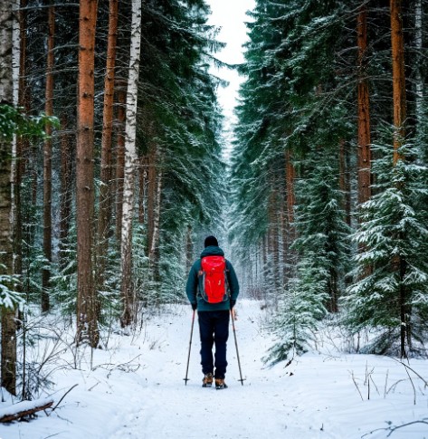 Правила противопожарной безопасности в лесу зимой