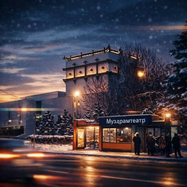 Название центральной остановки в столице Тувы предлагают сменить на более культурное