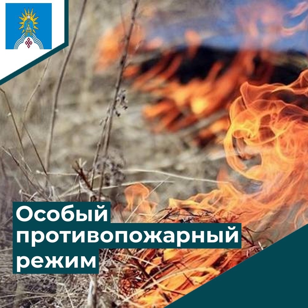 В целях обеспечения пожарной безопасности и предотвращения возгораний на территории Барун-Хемчикского кожууна с 2 по 22 апреля 2026 года вводится особый противопожарный режим