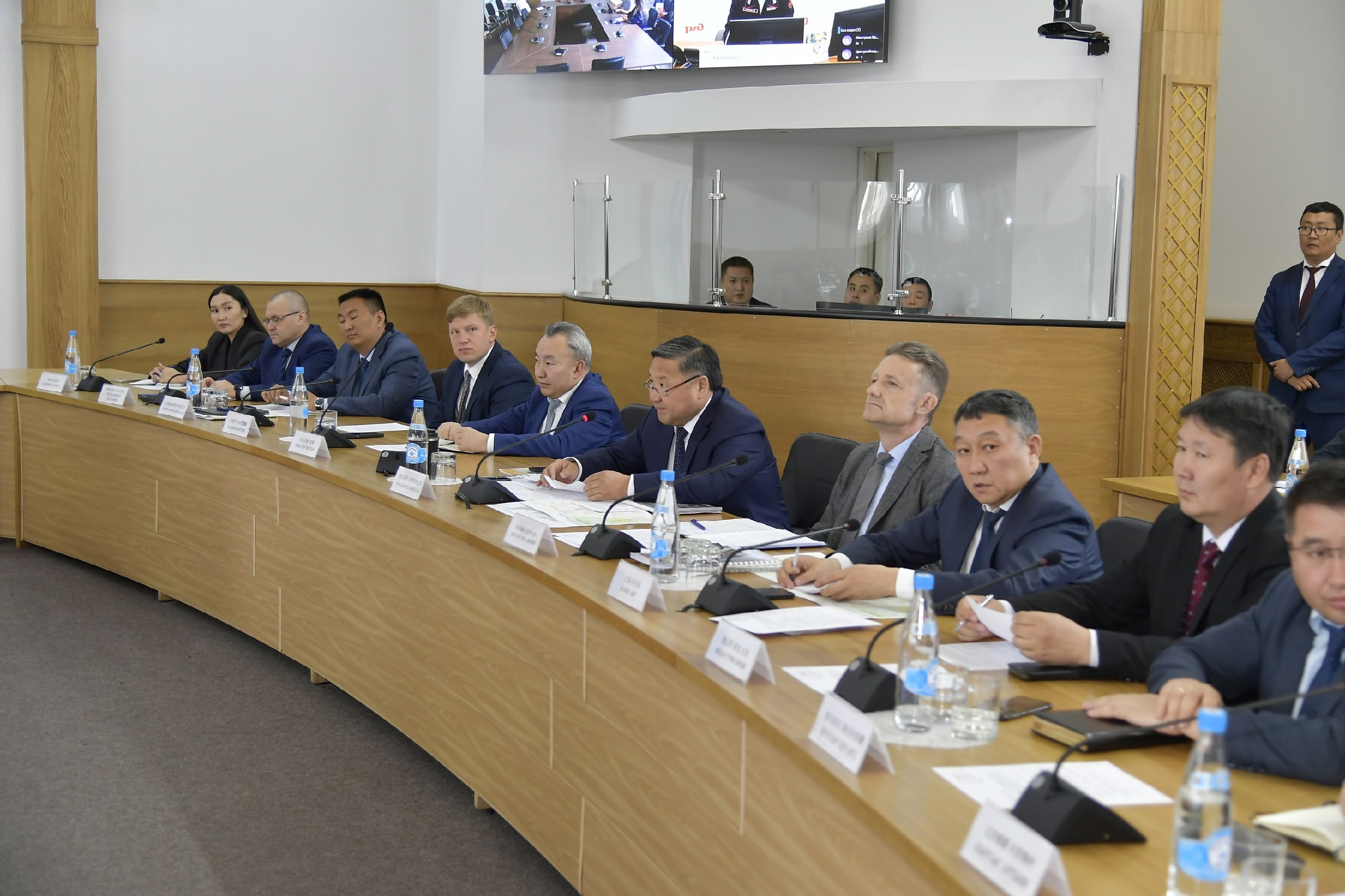 В Туве прошли переговоры о стратегическом проекте Центрально-Евразийского транспортного коридора