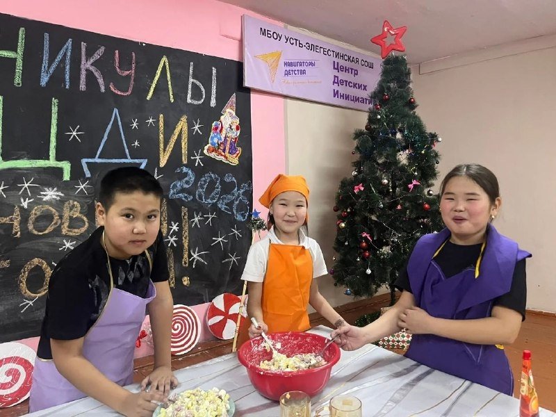 В 140 школах Тувы на зимних каникулах работают временные досуговые центры