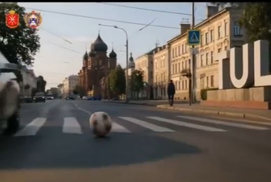 Видеовизуальный контент по безопасности дорожного движения в социальных сетях и интернет-изданиях "Пешеходный переход (нейросеть)"