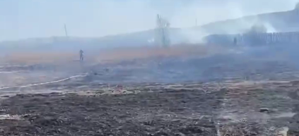 В Туве детская шалость стала причиной пожара