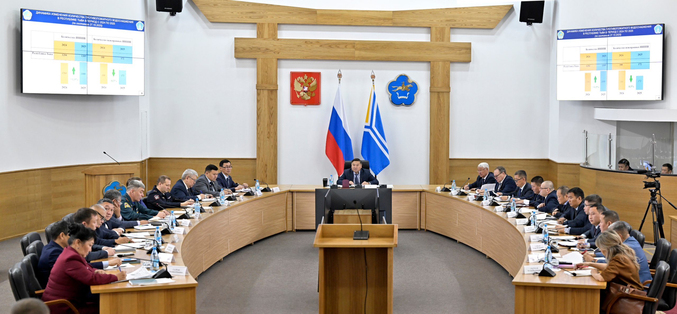 В правительстве Тувы обсудили итоги Государственной итоговой аттестации 2024-2025