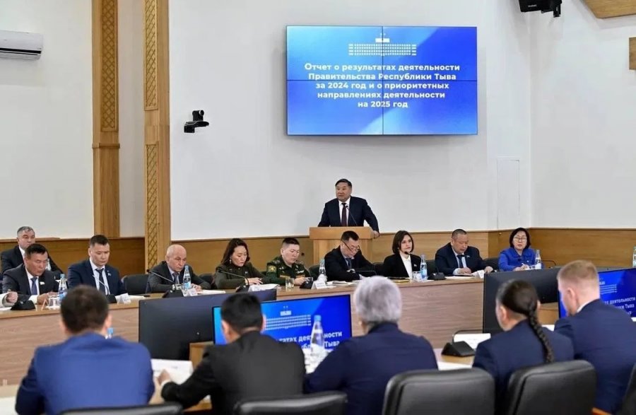 Депутаты Верховного Хурала Тувы заслушают отчет о работе правительства республики за 2025 год
