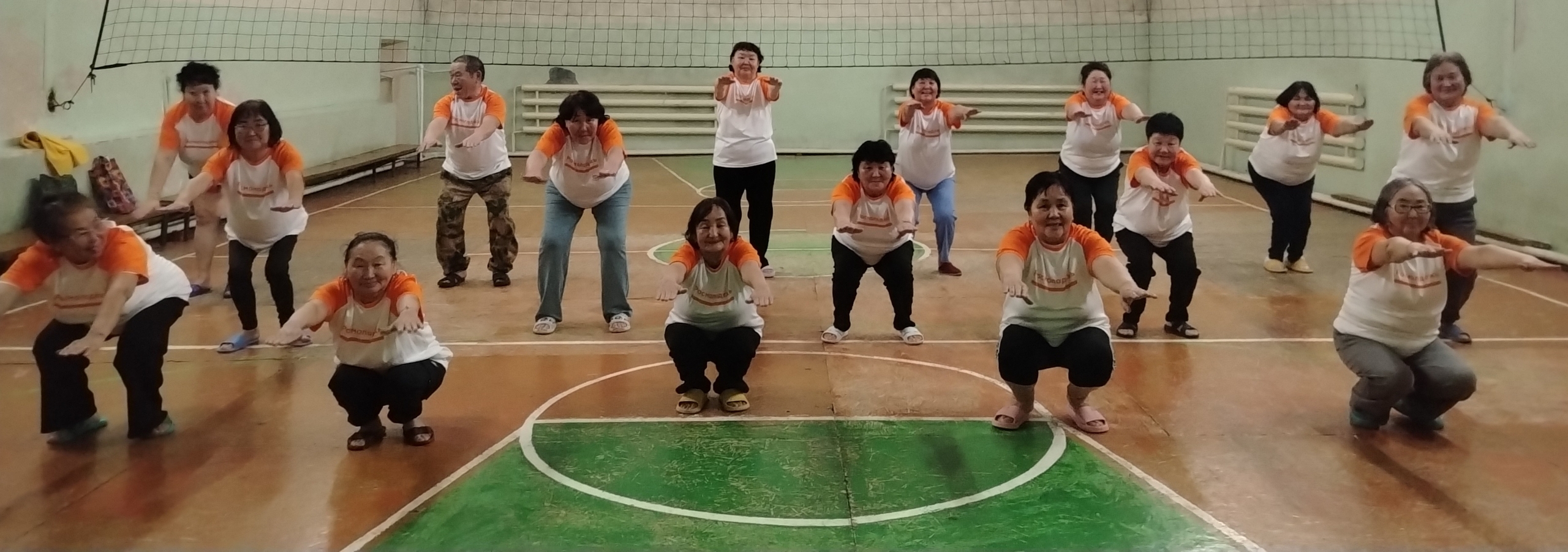 По гранту Росмолодежи студент ТувГУ провёл занятия по аквааэробике для ветеранов