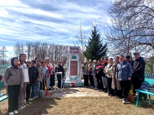 Школьники села Булун-Терек – участники проекта «Хранители истории»