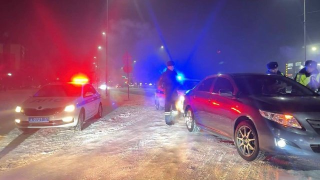 В Туве 7 января задержаны 7 нетрезвых водителей, в Тес-Хемском кожууне в ДТП погибли два человека