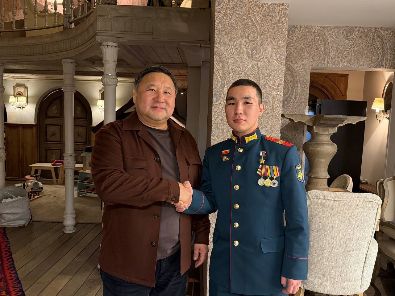 Командировка в Москву началась с важной и приятной встречи