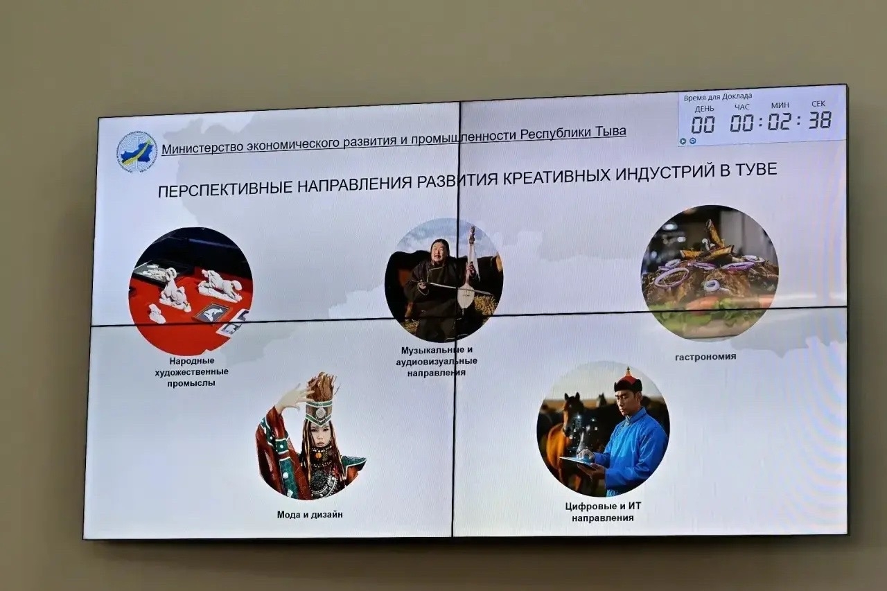 На заседании Правительства утвердили Стратегию развития креативных индустрий Тувы до 2030 года